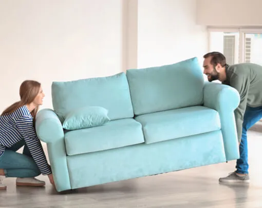 Moving sofa | Corvin's Floors & Cabinets