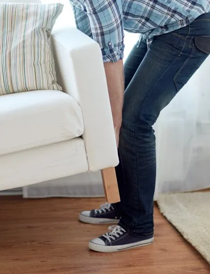 Moving sofa | Corvin's Floors & Cabinets
