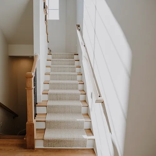 Stairs runner | Corvin's Floors & Cabinets
